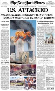 'U.S. Attacked', sourced from NYT